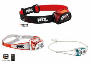 Φακοί κεφαλής PETZL: REACTIK+, ACTIK Core &amp; BINDI