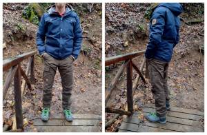 Fjällräven Greenland No.1 Down Jacket &amp; παντελόνι πεζοπορίας Karl Pro