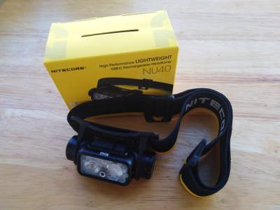 Φακός κεφαλής LED NITECORE NU40: Μια high end λύση με λεπτομέρειες που ... μετράνε!