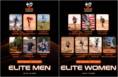 Κορυφαία ονόματα στο επετειακό 40ο Marathon des Sables legendary!